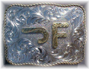 custom belt buckle with personalized brand